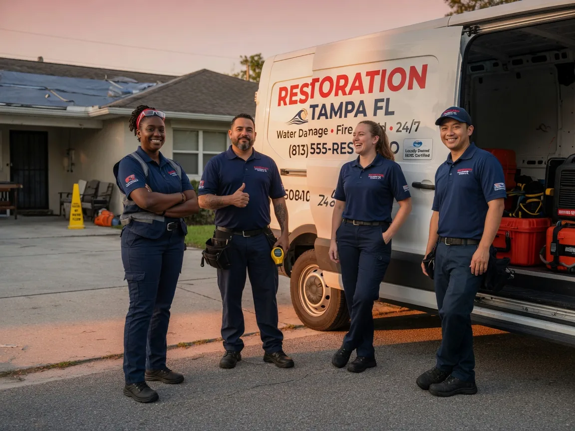 Water Damage Restoration company in Fort Hood, TX